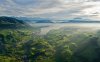 Luftaufnahme STIMMUNGEN/Region Kuessnacht Alpenkette - Foto Kuessnacht  4067